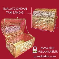 Metal Takı Sandığı Orta Boy 