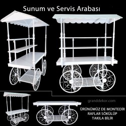 Kubbeli Candybar - Sunum & Servis Arabası