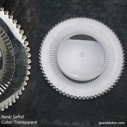 Plastik İnci Supla Şeffaf 