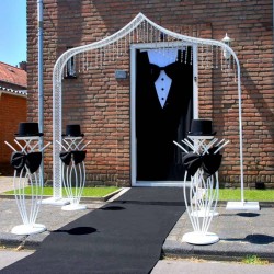 Damat Model Gelin Yolu ve Giriş Tagı Seti Damat Model Gelin Yolu ve Giriş Tagı Seti