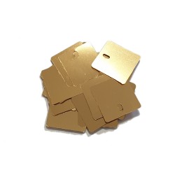 Işıltılı Pul Payet Panel Pulları  -Açık GOLD