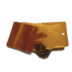Işıltılı Pul Payet Panel Pulları Koyu GOLD