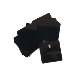 Işıltılı Pul Payet Panel Pulları  -Siyah