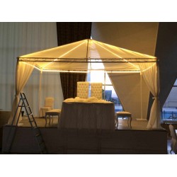 Beyaz Gazebo 1
