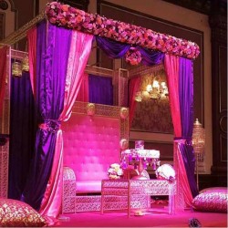 Papatya Desenlı Kına ve Gazebo Seti Altınyaldız