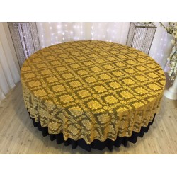 Dantel Masa Örtüsü Sarı