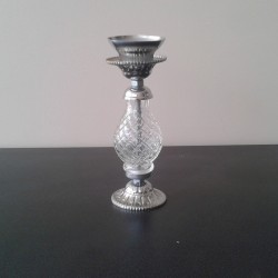Cam Şamdan Tek Kollu mini Cam Şamdan Tek Kollu mini