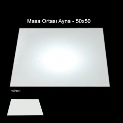 Masa Ortası Ayna Kare Masa Ortası Ayna Kare