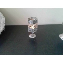 Mumluk Kristal Taşlı Mini Mumluk Kristal Taşlı Mini