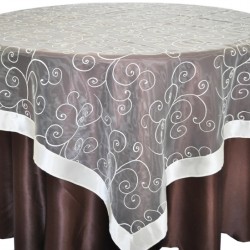 Yuvarlak Masa Örtüsü Dantel Kapak Kırık Beyaz Yuvarlak Masa Örtüsü Dantel Kapak Kırık Beyaz